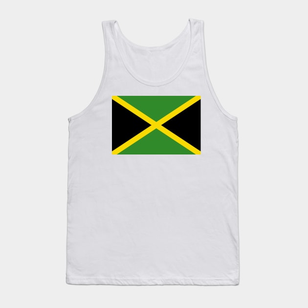 Flag of Jamaica Tank Top by COUNTRY FLAGS